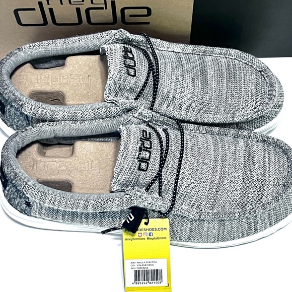 Hey Dude Wally Stretch Casual Mens Slip-On Sneakers Mens Size 13 NIB! - Picture 4 of 12